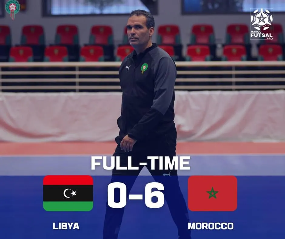 Can De Futsal Le Maroc Crase La Libye Et Se Hisse En Finale